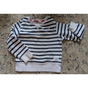 Striped Navy and White Kids Shirt